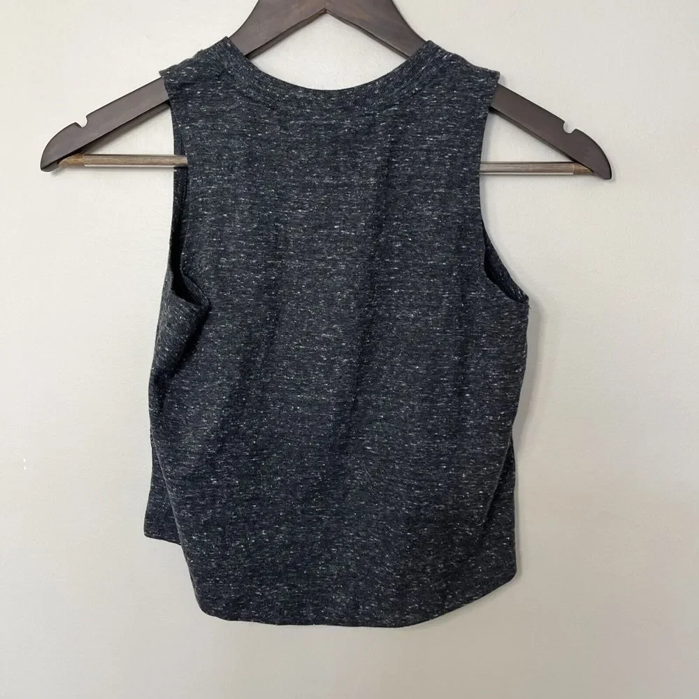 Nike Sportswear Kids Girls Jersey Tank Medium Slim‎ Fit Dark Gray Heather NWT